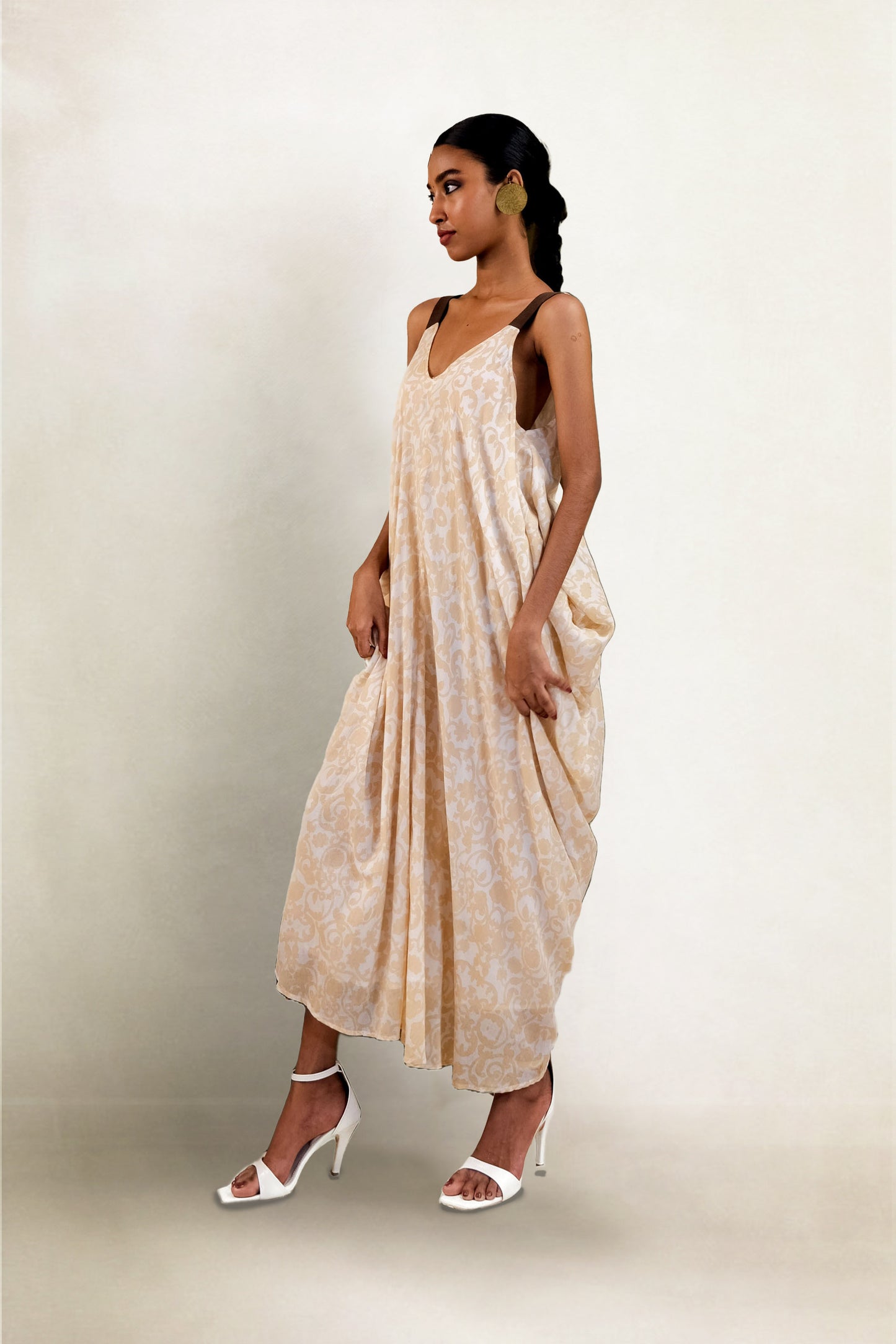 Tabrezi Dress - Block Printed