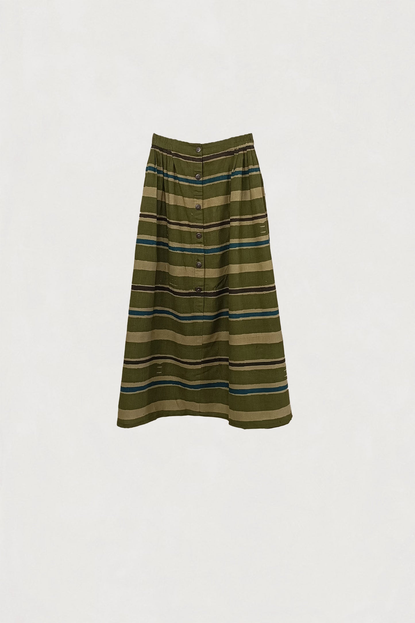 Meer Skirt - Earthy stripes