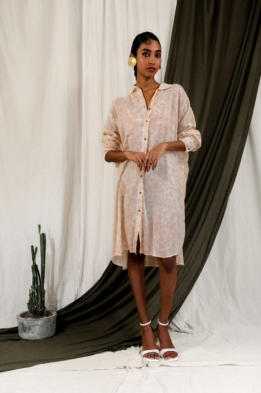 Boxy Shirt Dress