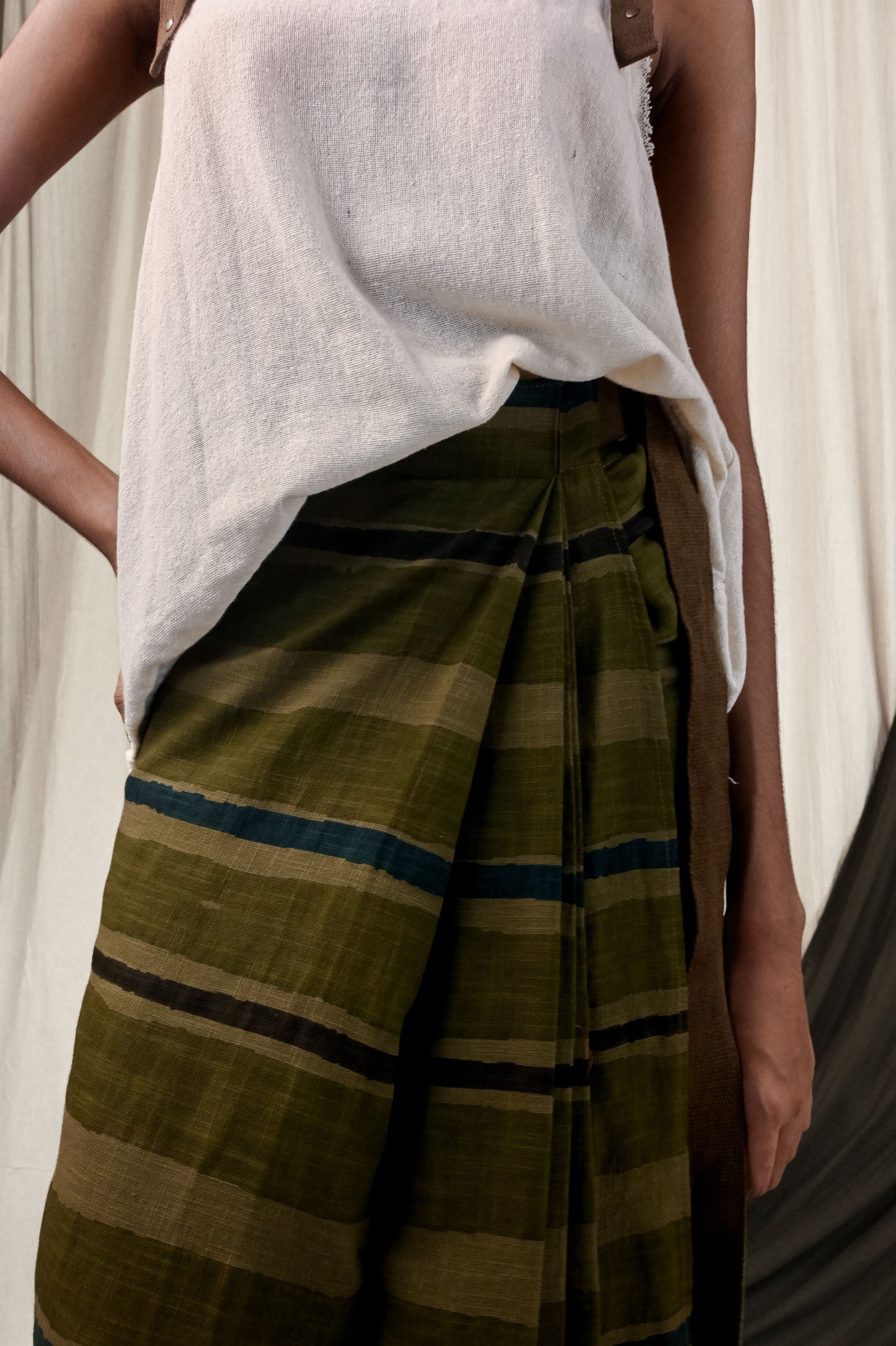 Wrap around Lungi  - Stripe - Unisex