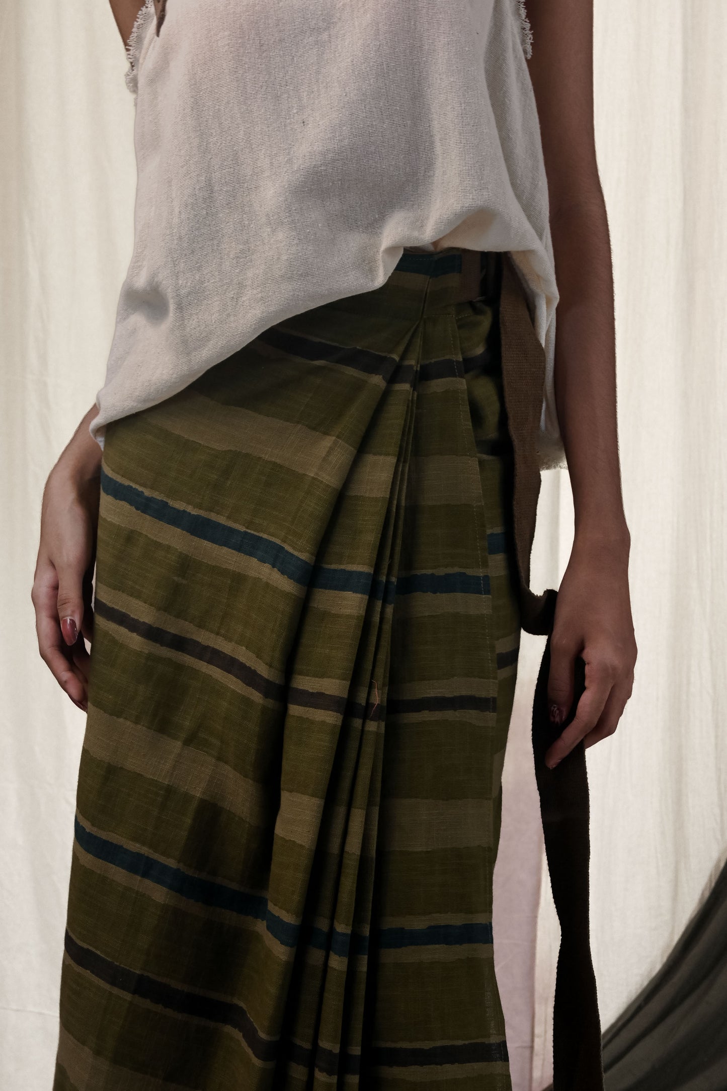 Wrap around Lungi  - Stripe - Unisex