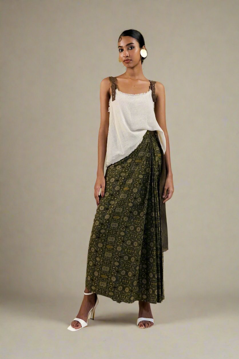 Wrap around Lungi  - Ajrakh - Unisex