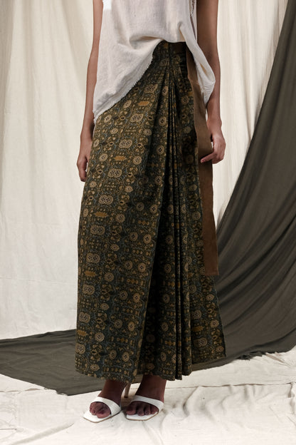 Wrap around Lungi  - Ajrakh - Unisex