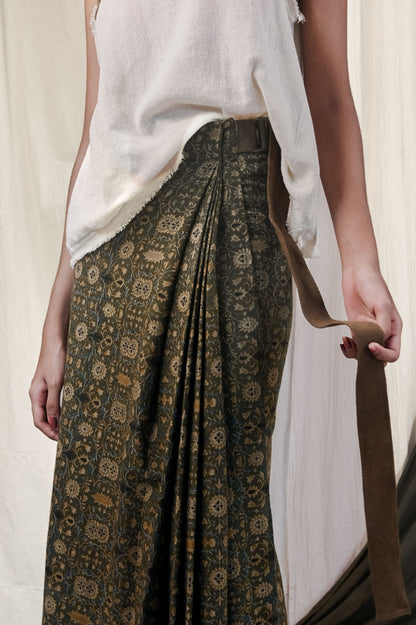 Wrap around Lungi  - Ajrakh - Unisex