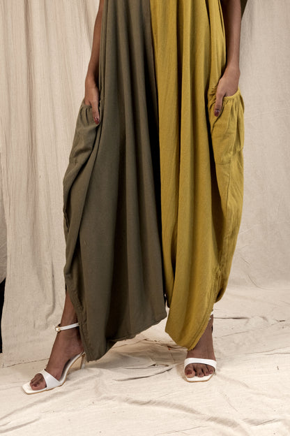 Sufi Jumpsuit - Color Blocked