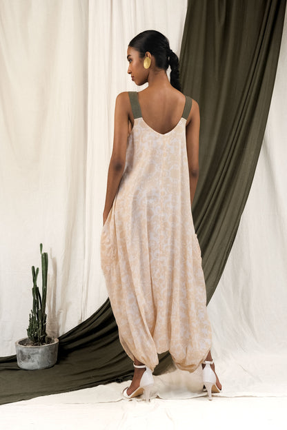 Printed Sufi Jumpsuit