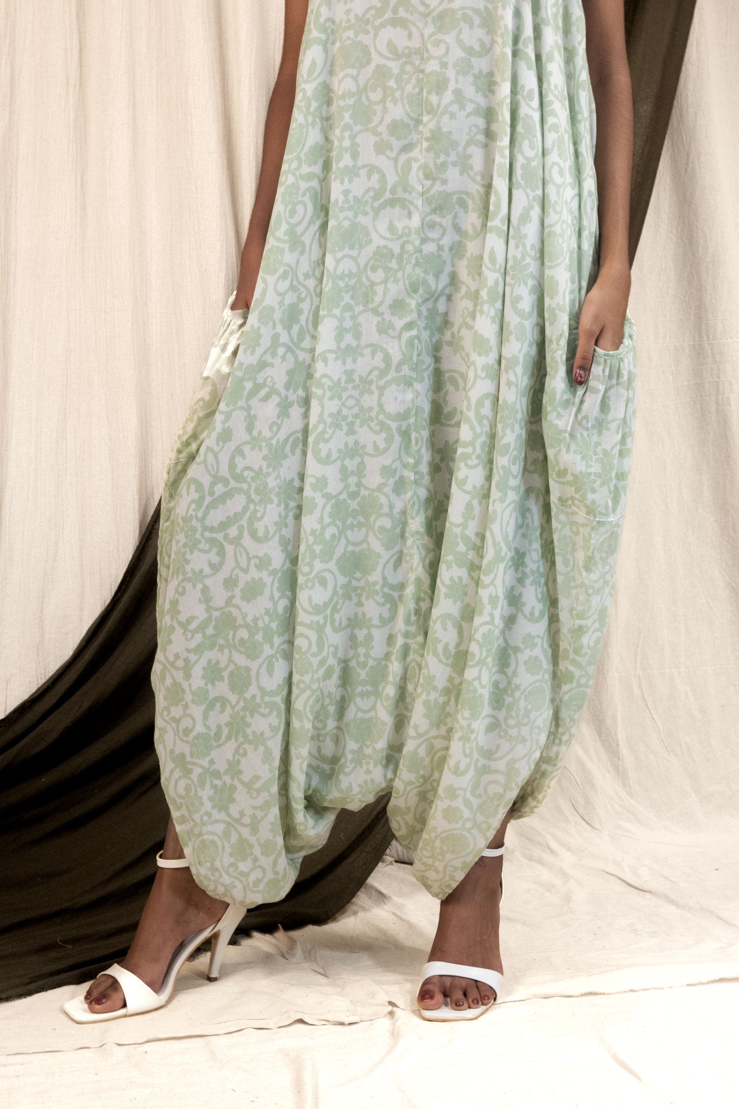 Printed Sufi Jumpsuit