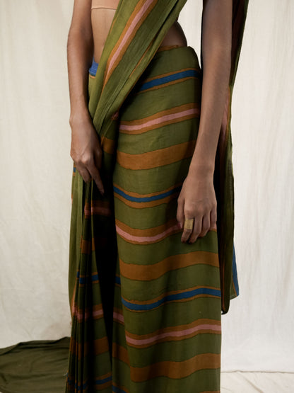 Zaitooni Saree - Ready to Wear Saree with pockets