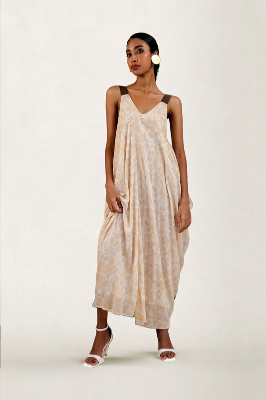 Tabrezi Dress - Block Printed