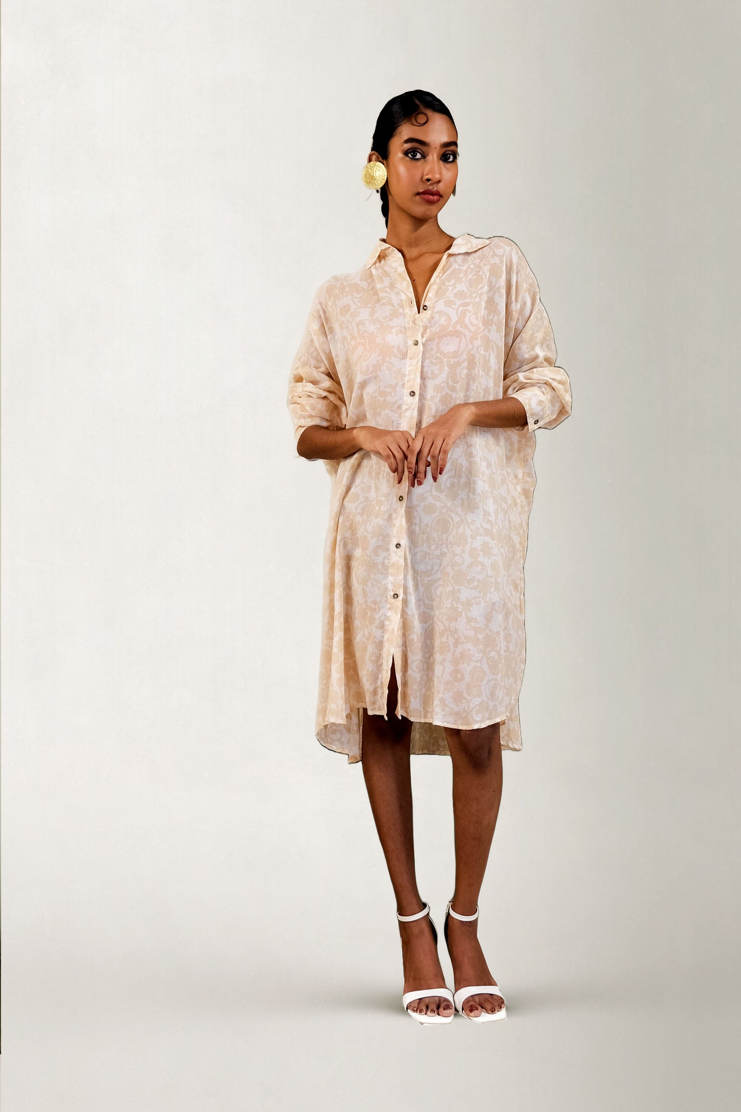 Boxy Shirt Dress