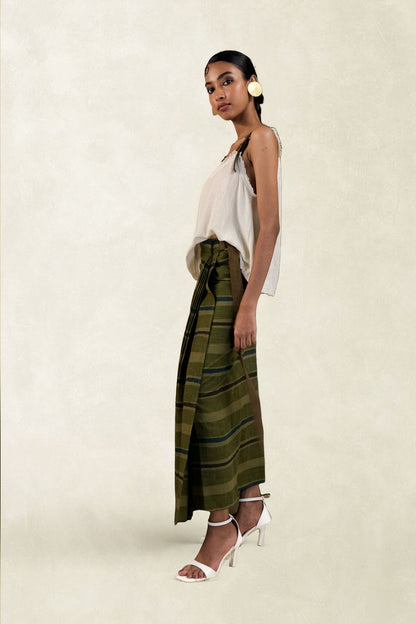 Wrap around Lungi  - Stripe - Unisex